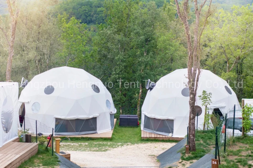 Guangzhou Factory Direct Sale Half Sphere Glamping Houses for Sale