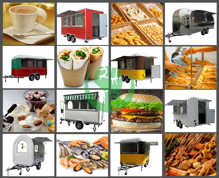 Mobile Food Trucks Italian Food Cart Rent Food Trailer