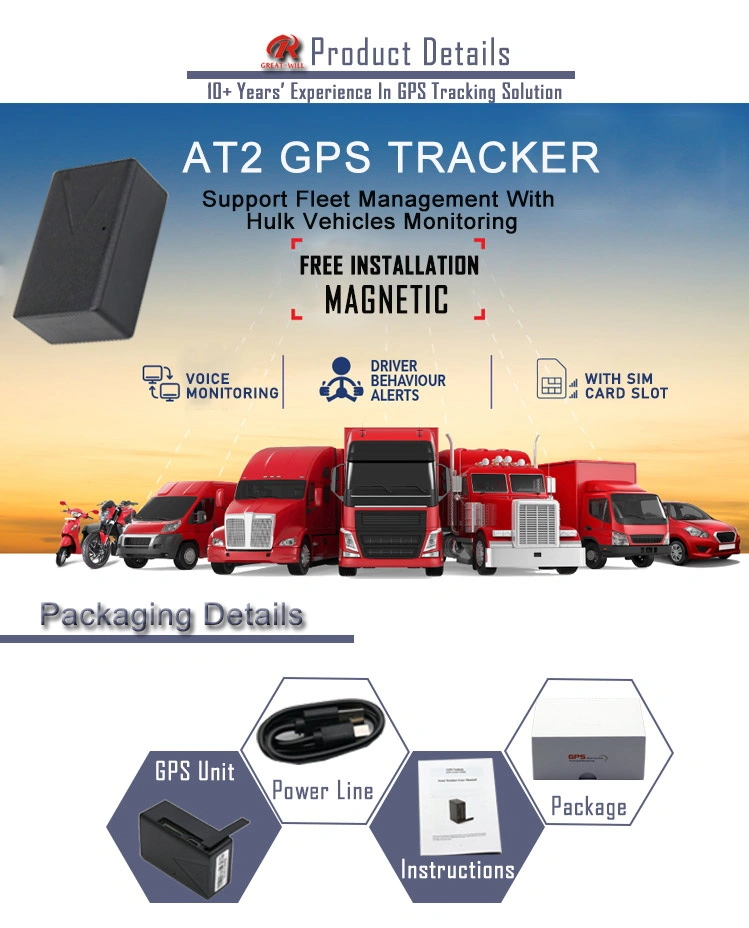 Portable GPS Vehicle Tracking Device Asset GPS Tracker