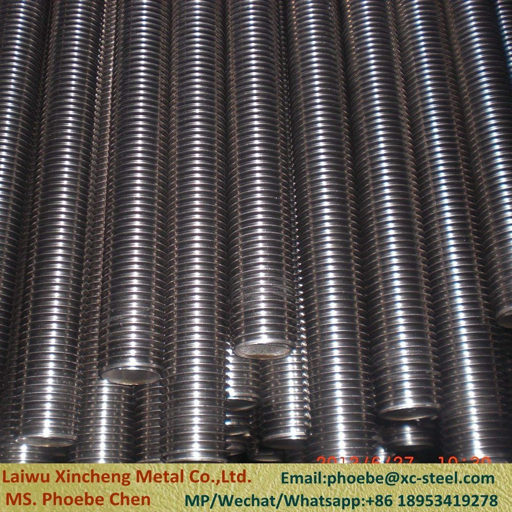 ASTM A193 B7 Stud Bolt with Grade 2h Heavy Hex Nuts Assembled