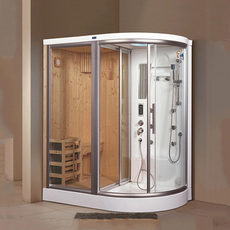 Steam and Sauna Combined Steam Shower & Sauna Steam Shower Cabin Sauna