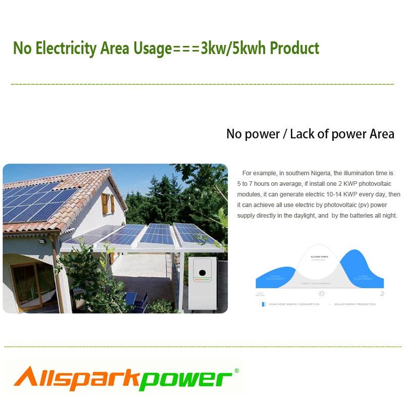 3kw 4.8kwh New Energy off Grid All in One Integrated Batteries Home Solar Power Station