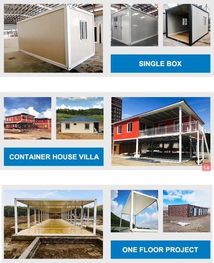 Fully Furnished House Modular Prefab Container Restaurant Public Toilet House