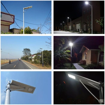 15W Integrated LED Solar Street Light for Yard Home Outdoor
