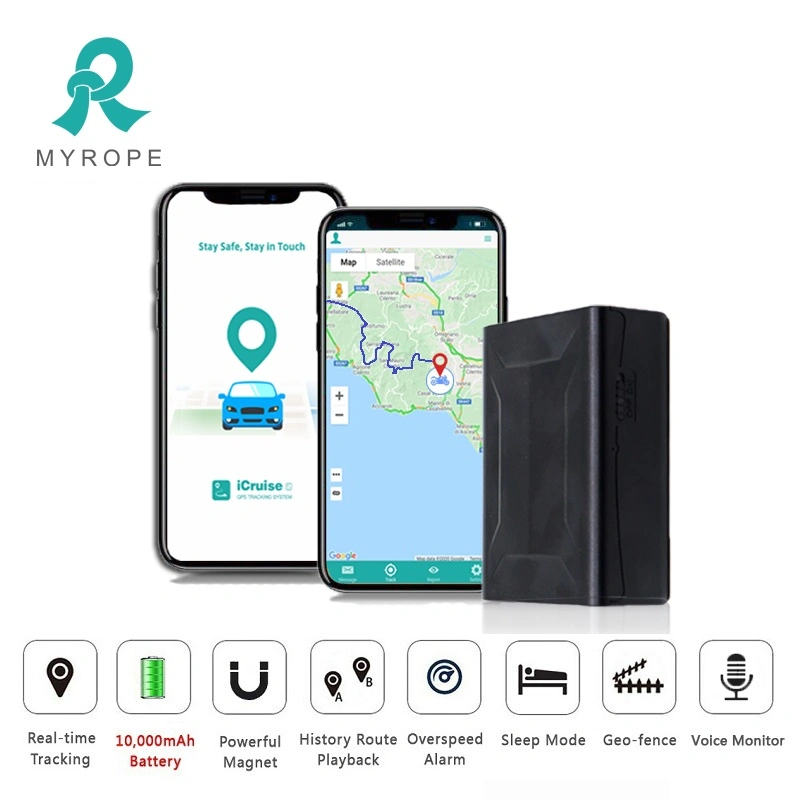 Magnetic Big Battery GPS Tracker for Car Vehicle Asset GPS Real Time Location Tracking Asset Tracker