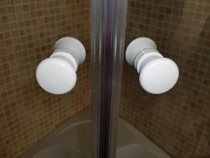 Bathroom Chromed Aluminium Profile Framed Shower Cabin China