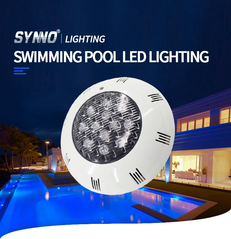 New LED Swimming Pool Light IP68 Waterproof 12V 24V White House Pool Light