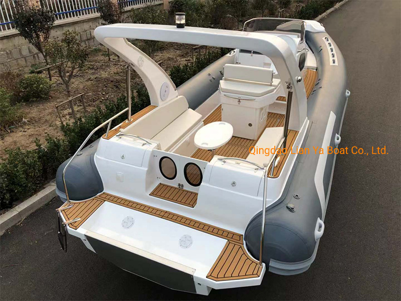 Liya 27feet Rigid Inflatable Boat Luxury Rib Boat with Cabin