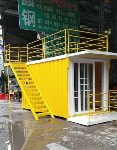 China Ready Made Cabin House Prefabricated Expandable Container Shop