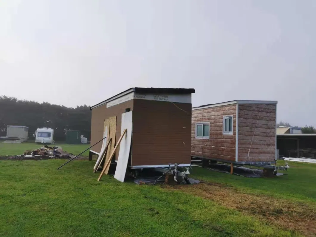 Mobile Trailer Prefab Tiny House Caravan House on Wheels