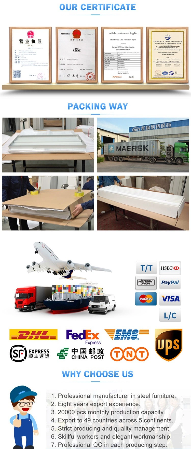 Mobile Cabin Hospital Bed Steel Single Bed