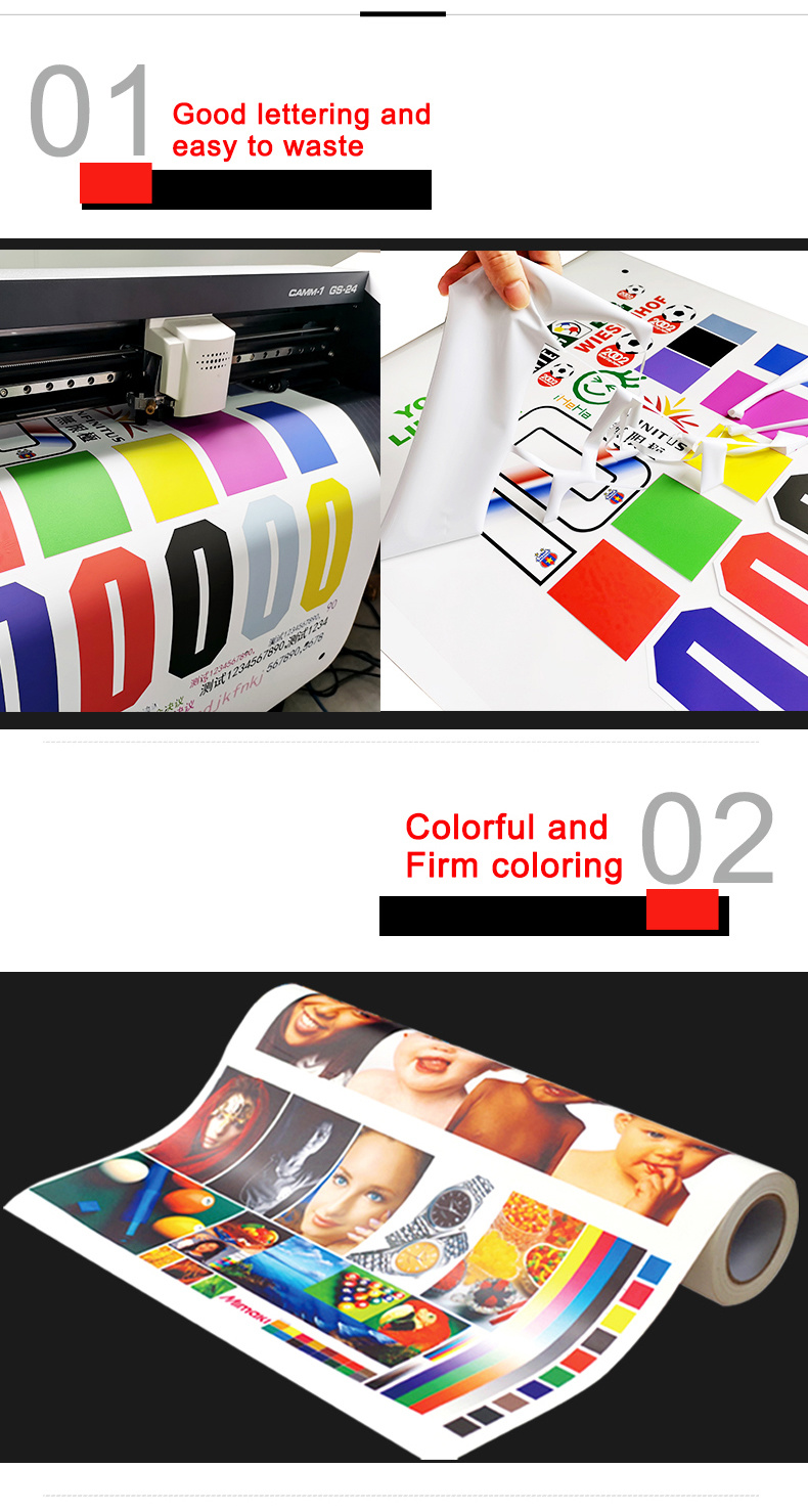 High Glossy Eco-Solvent Printable Heat Transfer Vinyl for Textiles