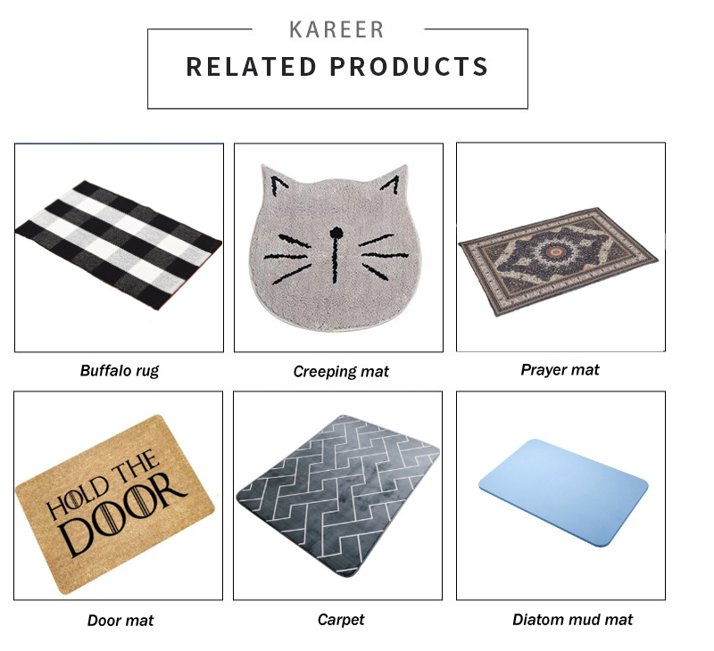 Heat Transfer New Design Indoor Chair Mat