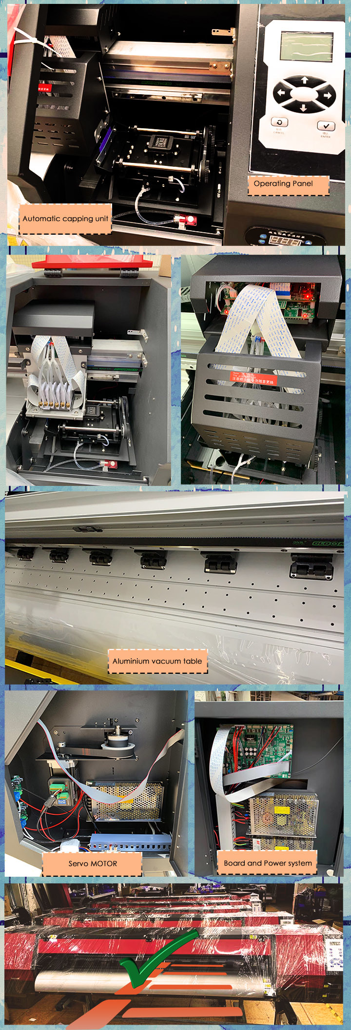 1.2m 1.6m Printable Heat Transfer Vinyl Eco Solvent Printer for Full-Color Apparel