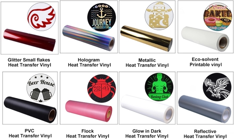 Wholesale Price Glitter Heat Transfer Textile Vinyl Sheets for Clothing