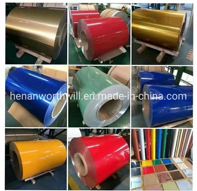 1100 3003 3004 5052 5083 Mirror Finish Aluminum Coil for Heat Transfer Press