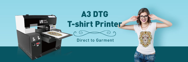 A3 Dark Color T-Shirt Textile Printing Machine for Customized Business