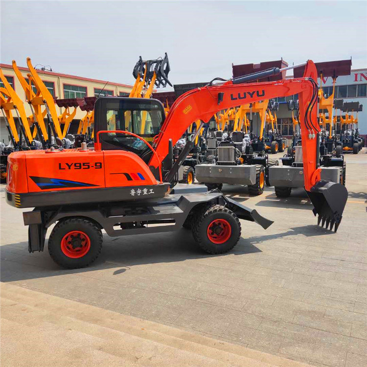Long Lifetime Ly95 Mini Excavator Used to Dig and Shovel