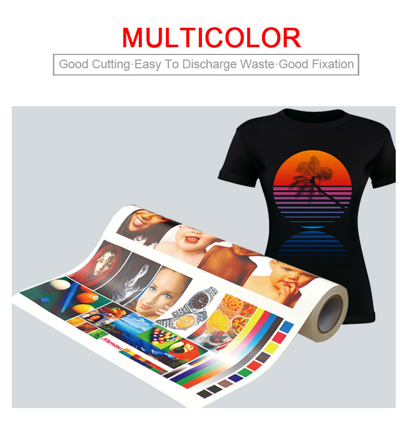 Custom Printable PU Heat Transfer Vinyl for T-Shirt