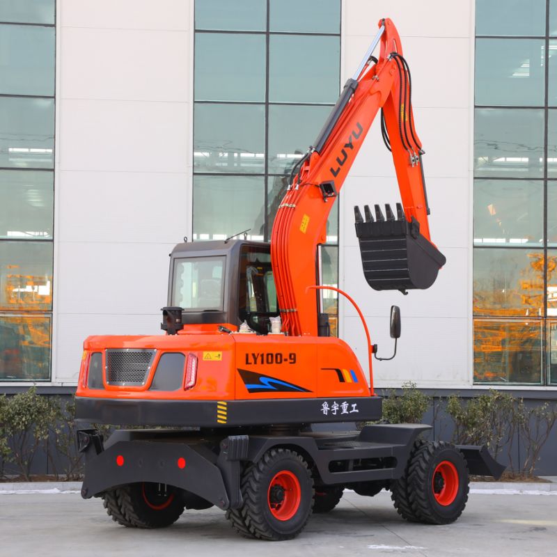 The Best Ly95 Mini Excavator Used to Dig and Shovel