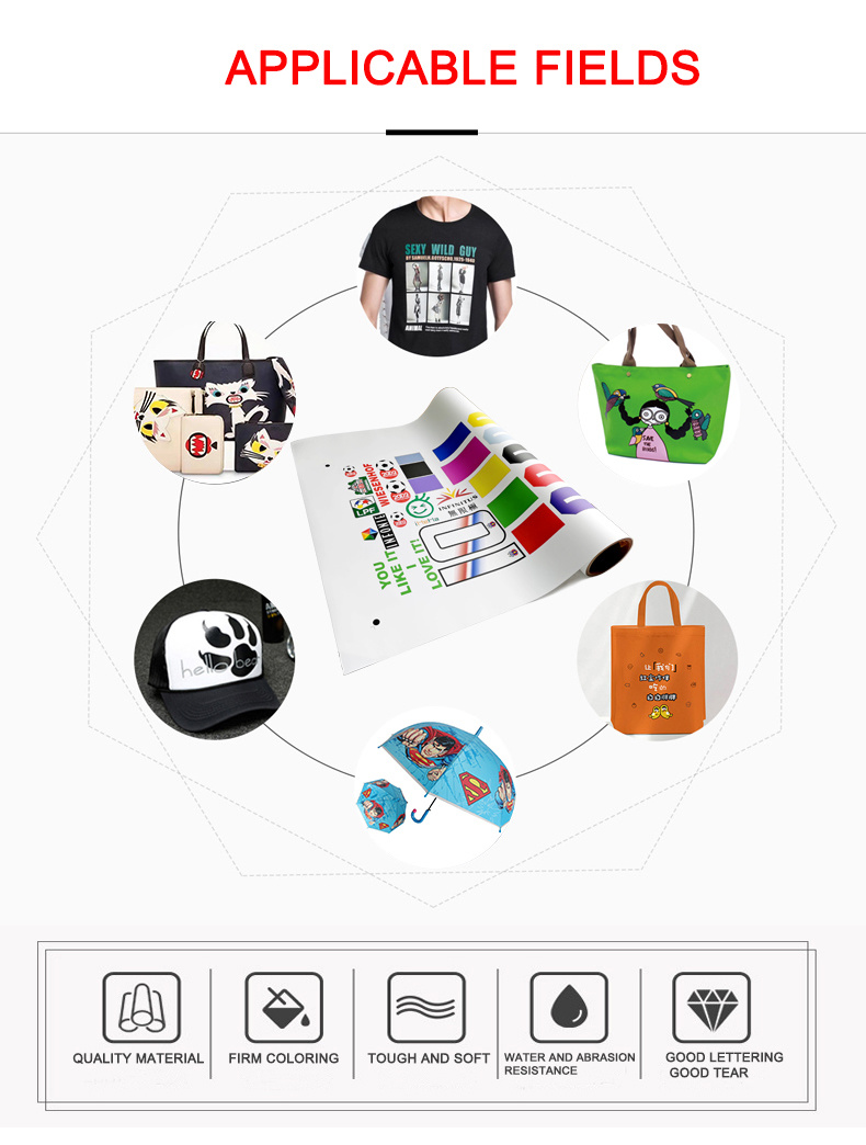 Heat Transfer Vinyl Craft Htv Heat Press Film