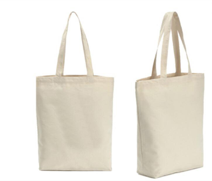 Fashion Custom Tote Bags No Minimum Blank Cotton Tote Bags