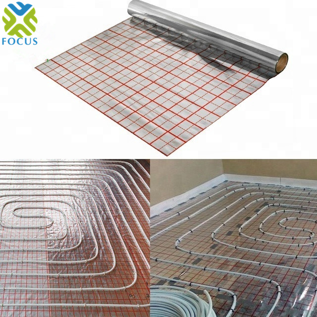 Heat Reflective Aluminum Metalized Plastic Woven PP Films for Thermal Insulation