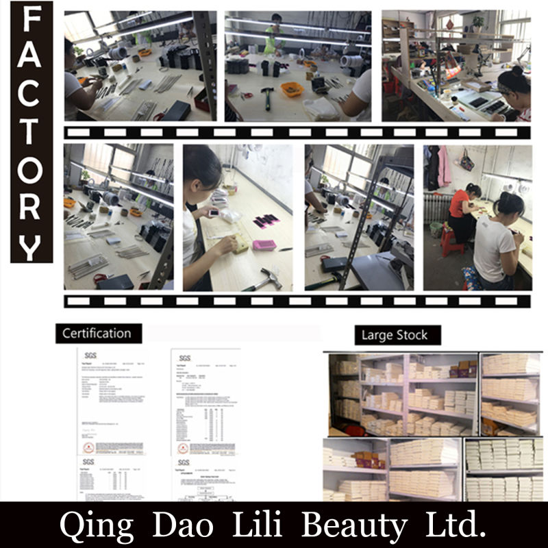 Factory Private Label Custom 3D Silk Eyelashes