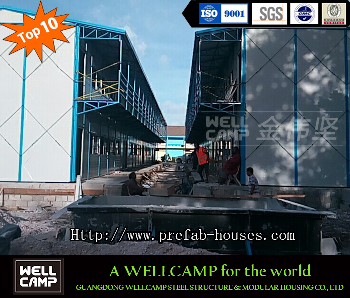 Customized Prefabricated K House Office Low Cost Prefabricated Labor Camp
