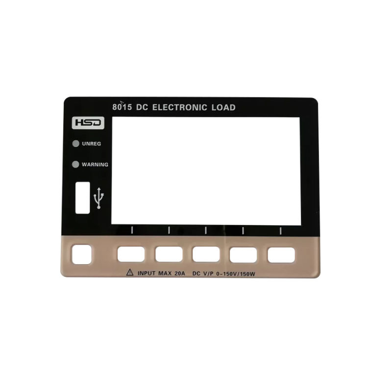 New Custom High Quality Membrane Switch Control Panel Graphic Overlays