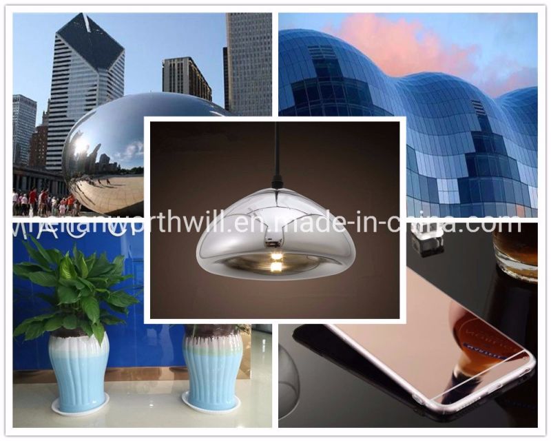 Glossy Surface Coated Mirror Aluminium/Aluminum Sheet for Heat Transfer Press