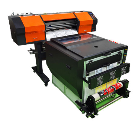 High Quality Dtf Heat Transfer Machine in Epson 4720 Printhead with Spread Powder and Drier