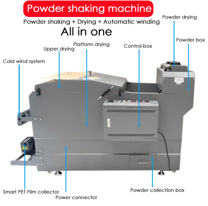 Factory Cheap Price Dtf Pet Film Printer Heat Transfer T Shirt Printing Machine