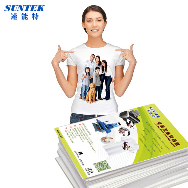 Inkjet Laser Dark Light T-Shirt Heat Press Transfer Printing Paper