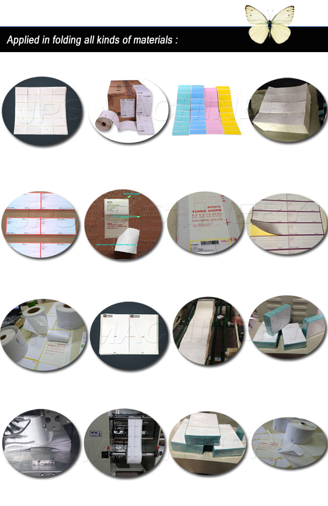 Jps-320zd Commercial Label Bill/ Blank Label Paper / Preprinted Label Paper Folder with Cutter