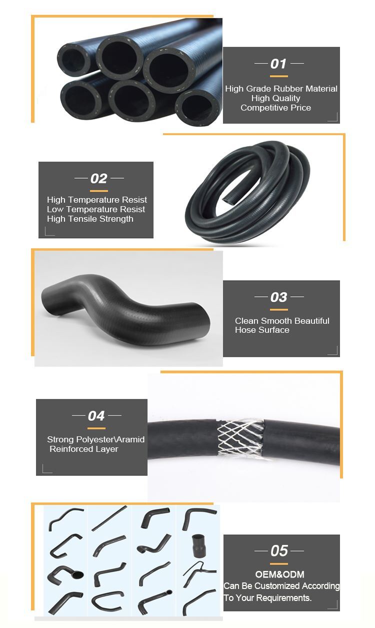 High Resistance to Pressure and Heat EPDM Soft Hose Pipe