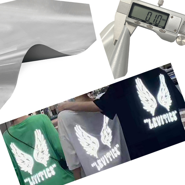 Reflective Silver Heat Transfer Film for Clothing