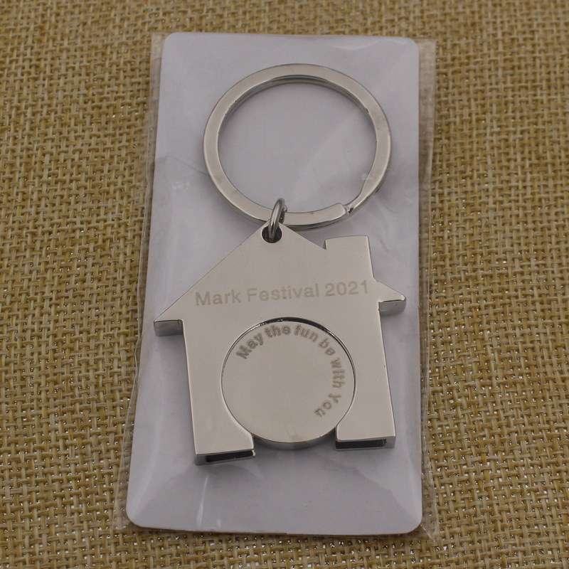 Bespoke Metal Spinning Fashion Keychains with Gift Box