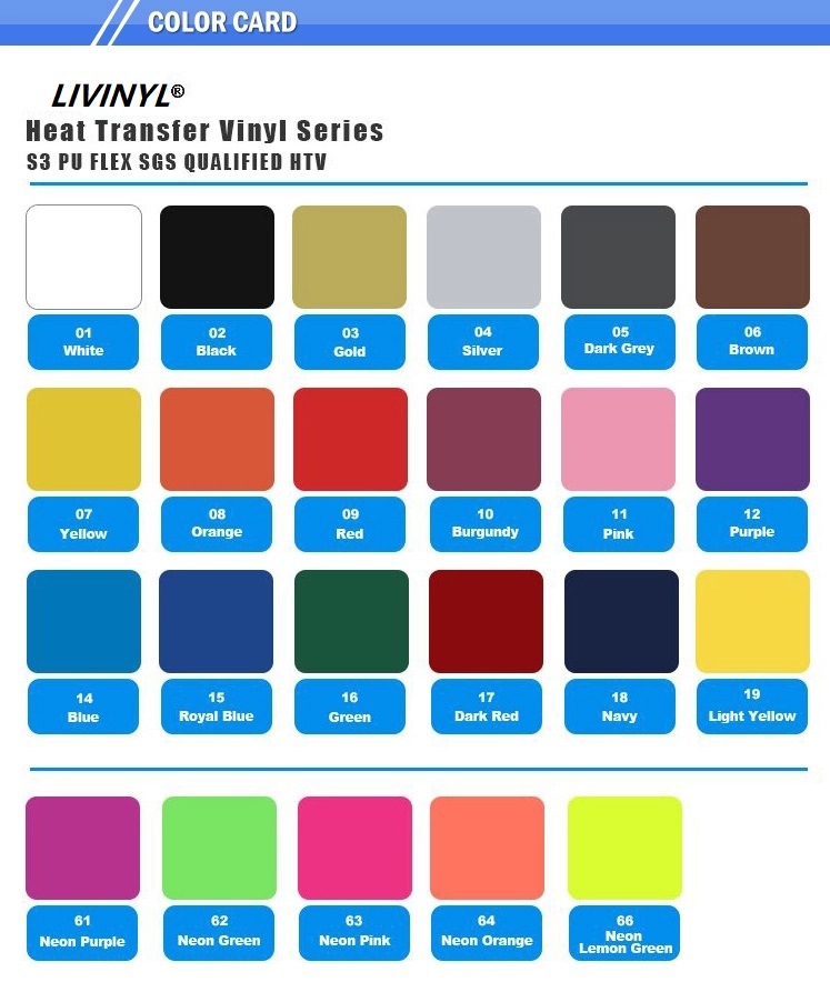 Amazon Hot Sale 10 Inch by 12 Inch 20pack Bundle Heat Transfer Htv Vinyl Sheets