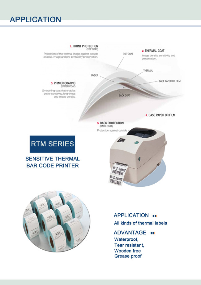 Thermal Transfer Ribbon Wax /Resin/Wax Resin Ribbon for Printing
