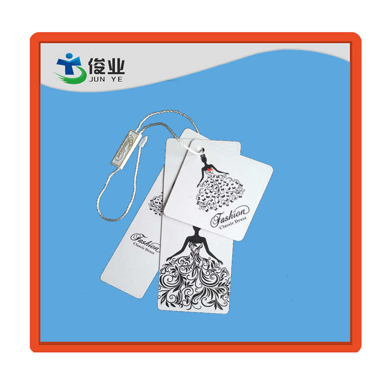 Customize Various Styles of Clothing Tags with String Seal