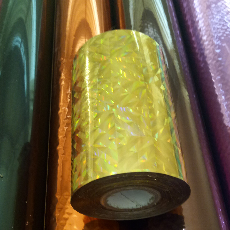 Gold Heat Transfer Holographic Hot Stamping Foil Paper for Printing