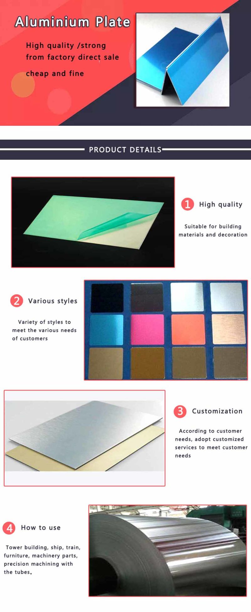 Aluminum Heat Sink Heat for Electronic Appliances