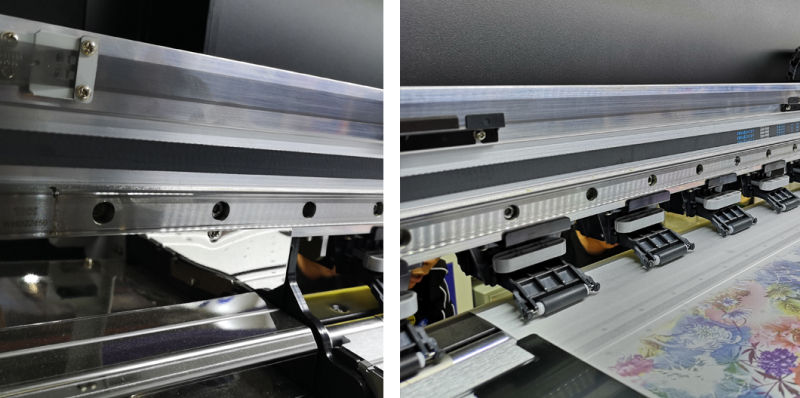 1.9m 8 Printheads Digital Dye Sublimation Printer for Heat Transfer Textile Printing
