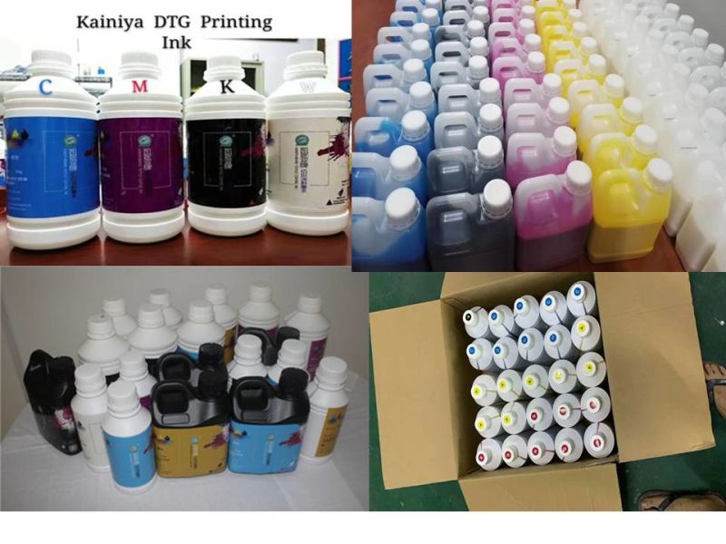 Dtf Heat Transfer Digital Printing Textile White Ink for Epson, TF and Starfire Print Heads