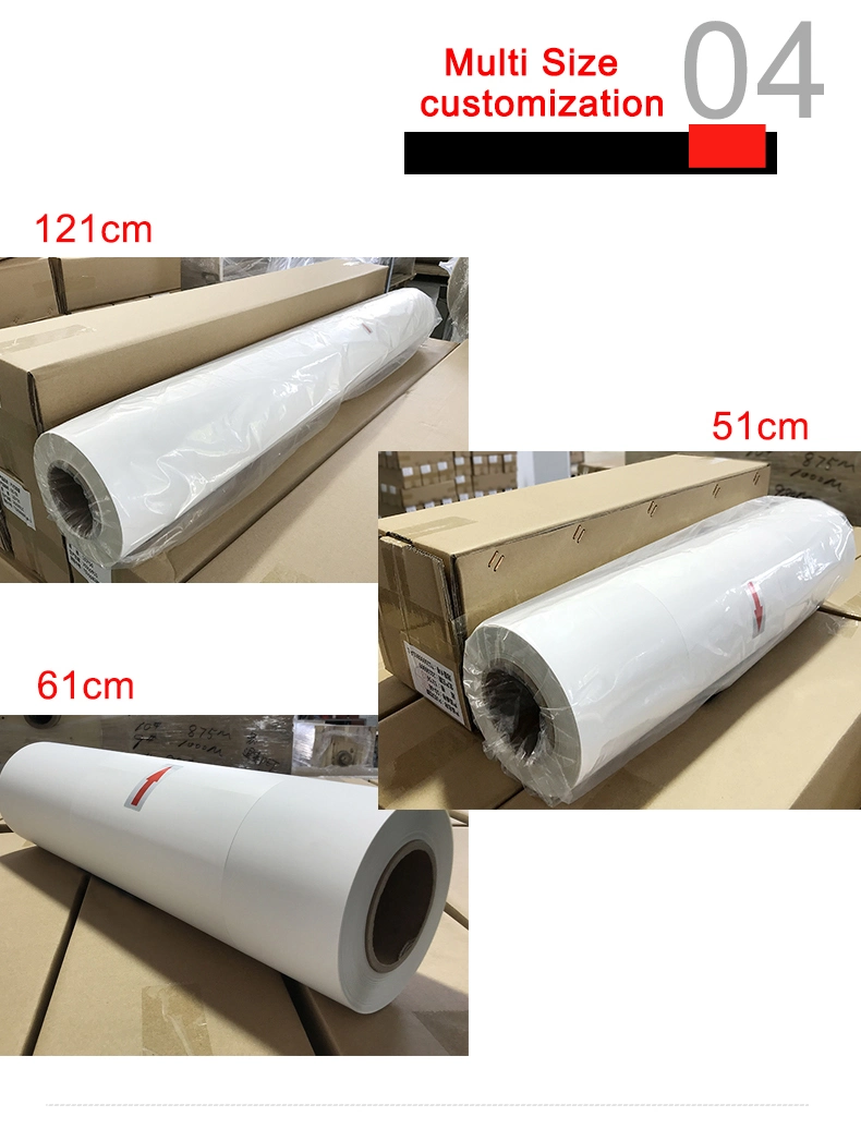 Roll White Color Printable Heat Transfer Vinyl for T-Shirt Fabric
