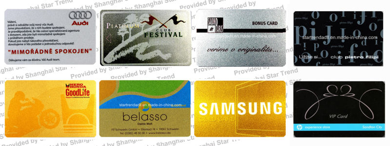 Preprinted PVC Magnetic Strip Cards for Amusement Parks /Game Systems