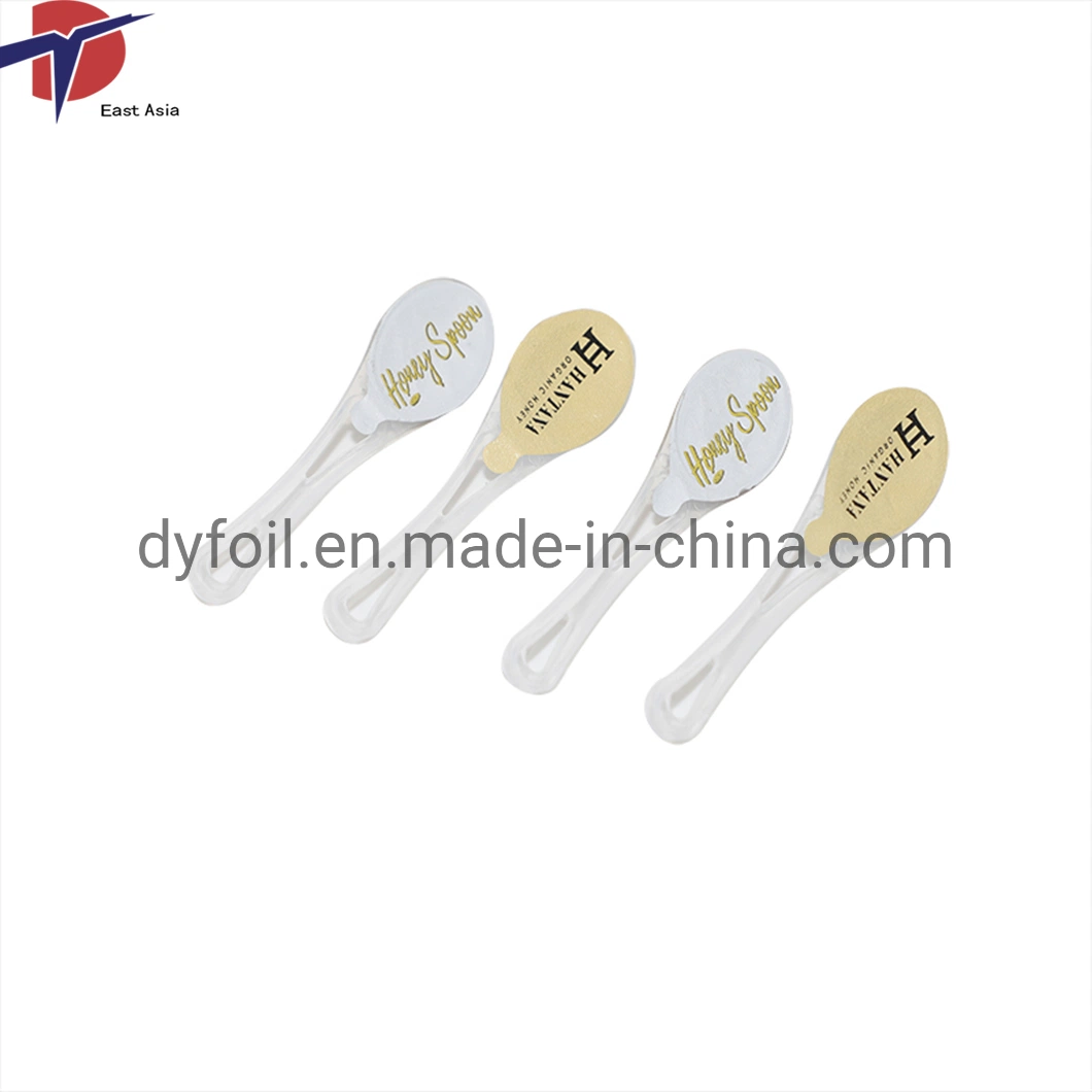 Heat Seal Printed Foil Lids for Honey Spoon