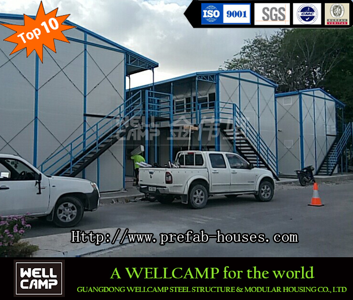 Customized Prefabricated K House Office Low Cost Prefabricated Labor Camp