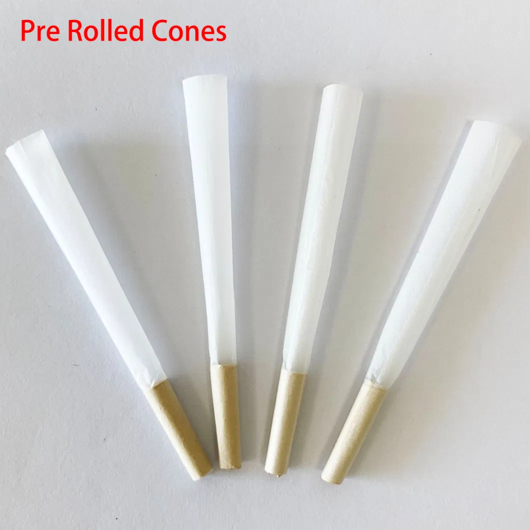 Hot Selling Multicolor Logo Printed Rolling Paper Cone, Multicolor Logo Printed Pre-Rolled Cone